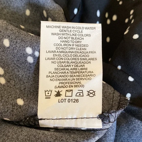 Women’s Hilary Radley Shirt Black and White XL NWOT - Picture 5 of 5